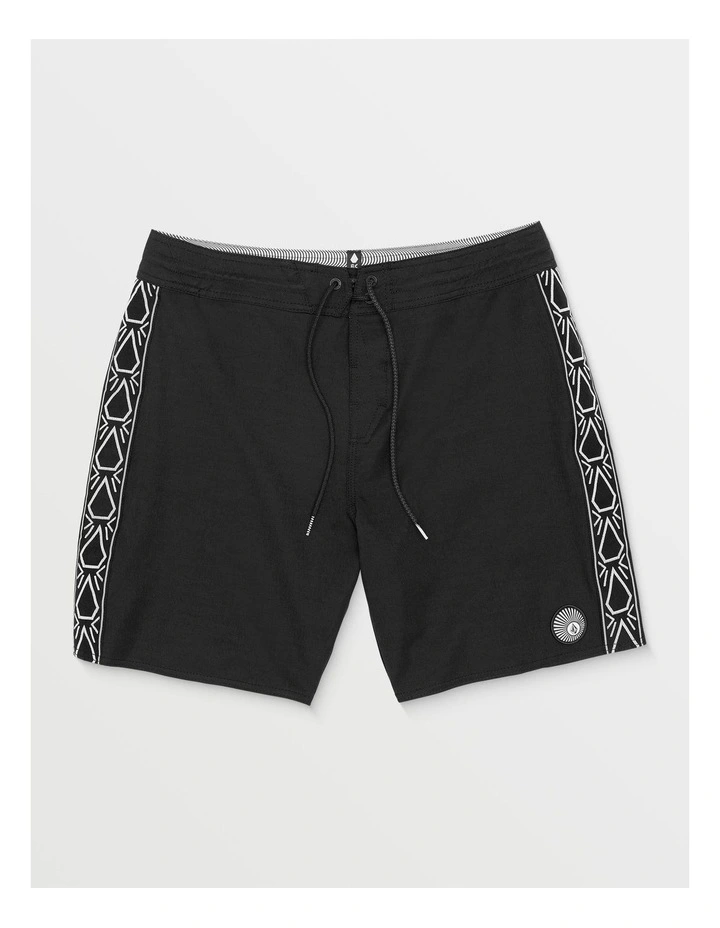 Dos Papas Stoney 18 Inch Boardshorts Black image 1
