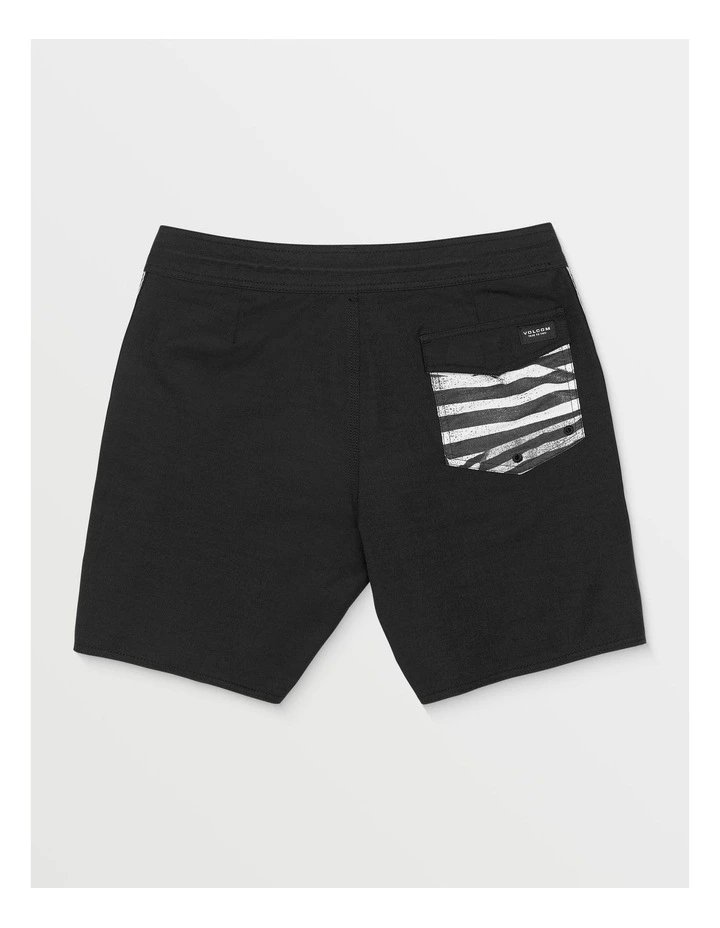 Dos Papas Stoney 18 Inch Boardshorts Black image 2