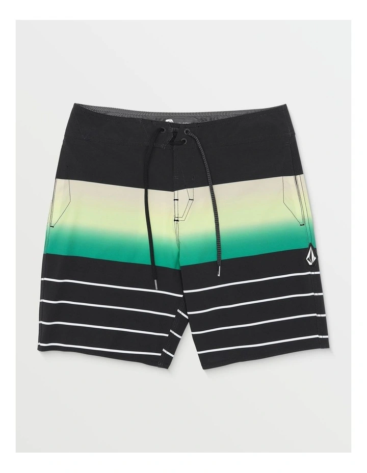 Quarta Fade Mod Boardshorts Black image 1