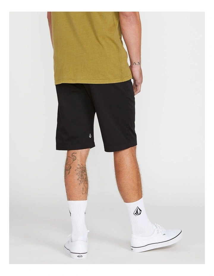 V Monty Chino Shorts 22 Inch in Black image 2