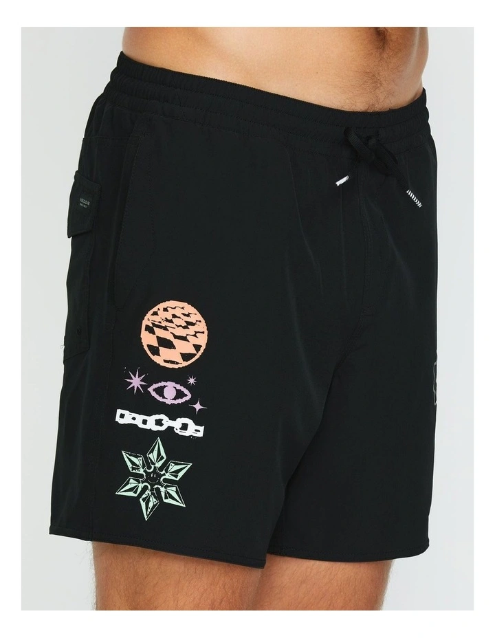 Filip Rygalski 17 Inch Boardshorts Black image 4
