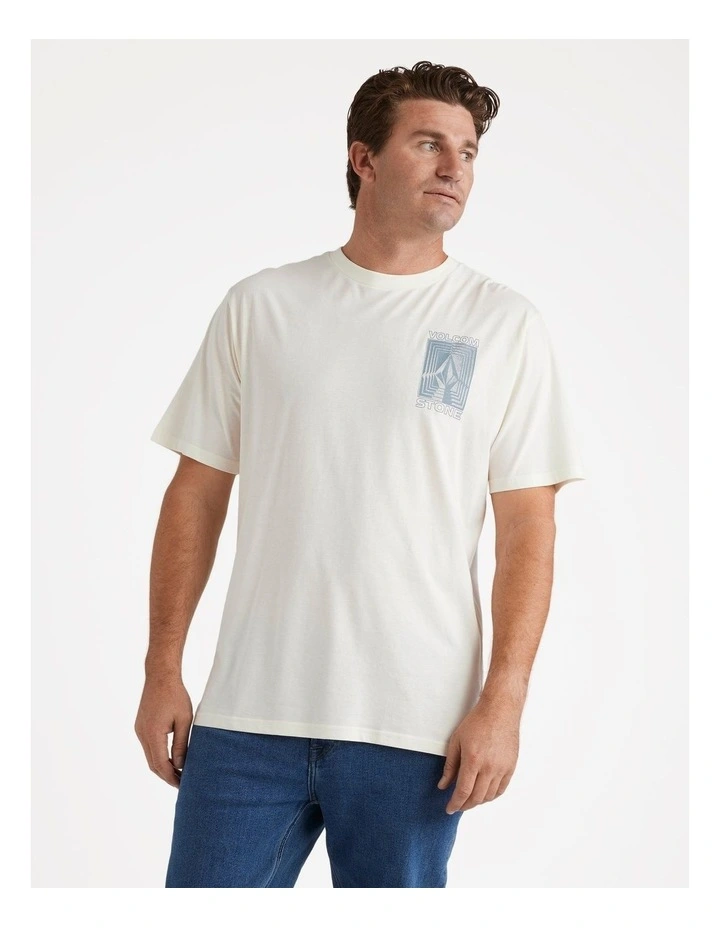 Reflectioner Short Sleeve T-Shirt in White image 1