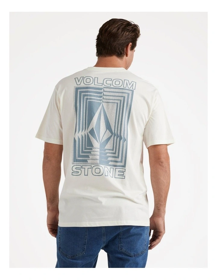 Reflectioner Short Sleeve T-Shirt in White image 2