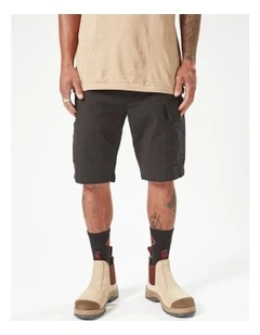 Caliper Work Shorts 20 Inch in Black