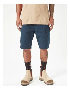 Caliper Work Shorts 20 Inch in Blue