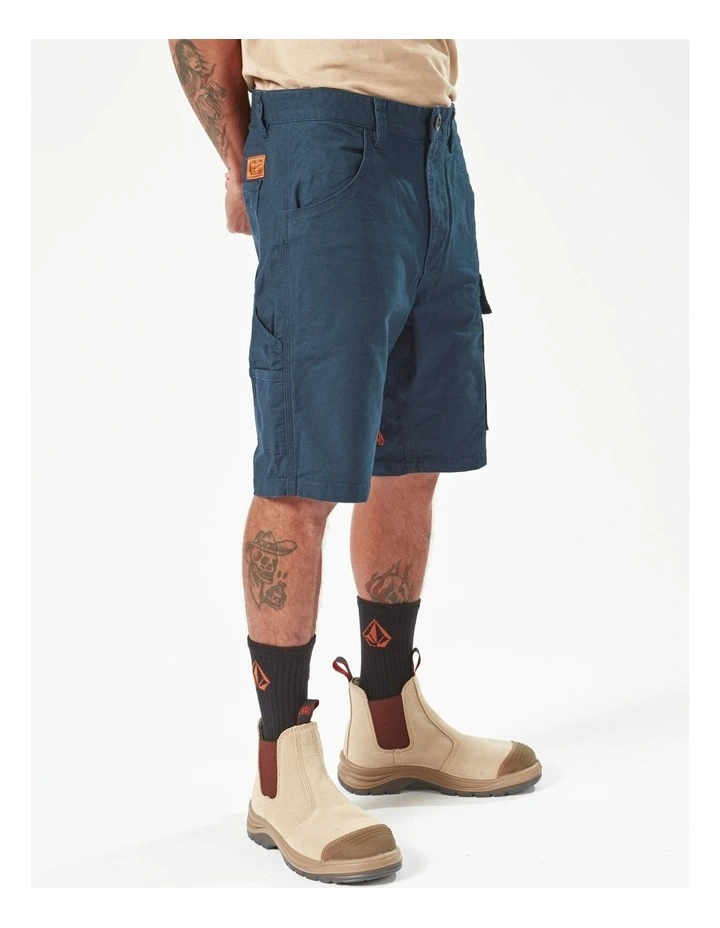 Caliper Work Shorts 20 Inch in Blue image 3