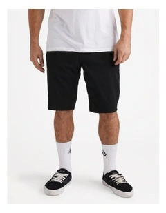 Solver Light Weight Shorts in Black