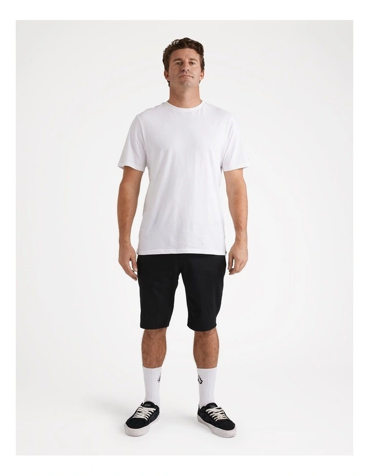 Solver Light Weight Shorts in Black image 4