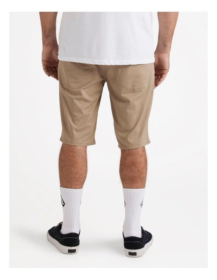 V Solver Light Weight Shorts in Green image 2