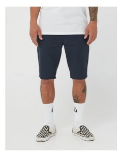 V Solver Light Weight Shorts in Blue