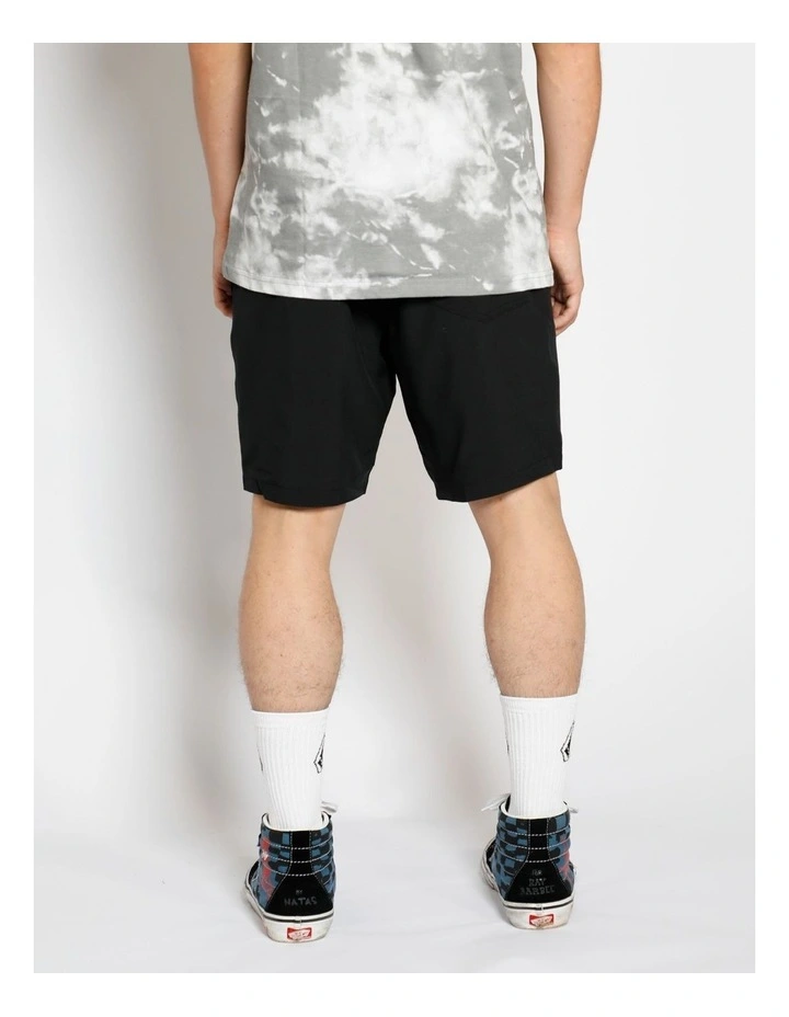 Stones Hybrid Shorts 18 Inch in Black image 2