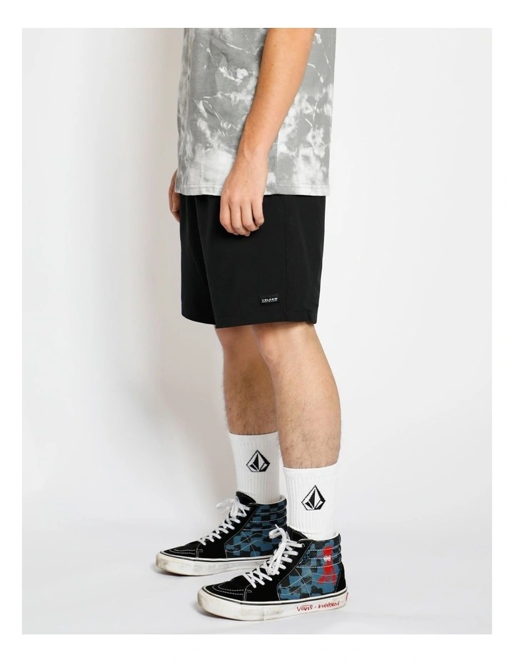 Stones Hybrid Shorts 18 Inch in Black image 3