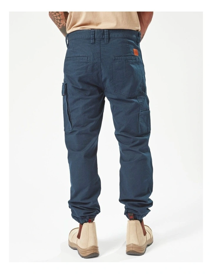 Caliper Cuffed Pants in Blue image 2