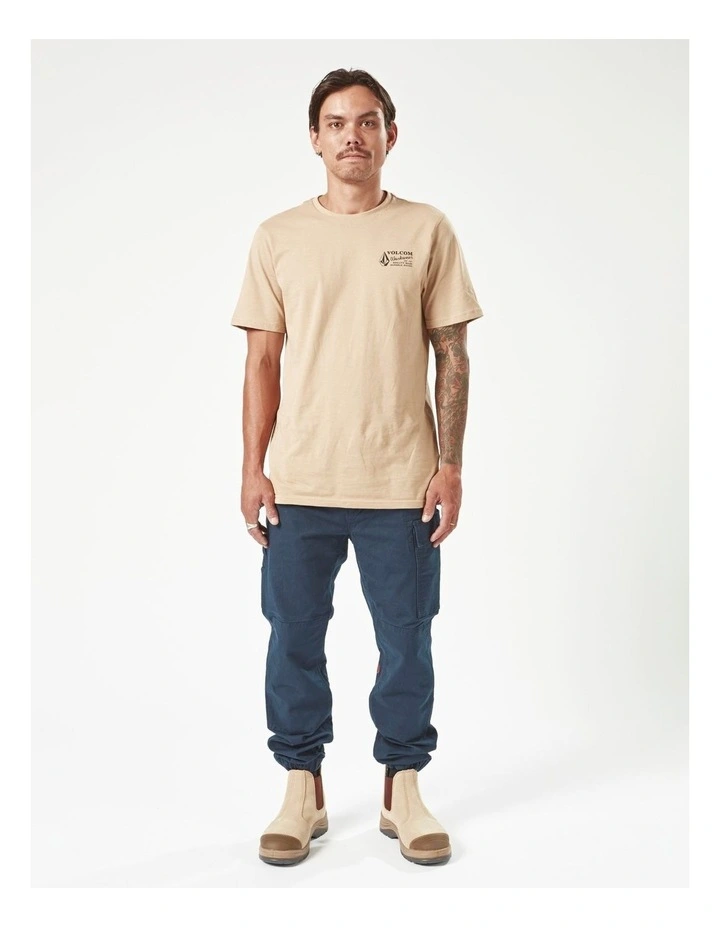 Caliper Cuffed Pants in Blue image 4