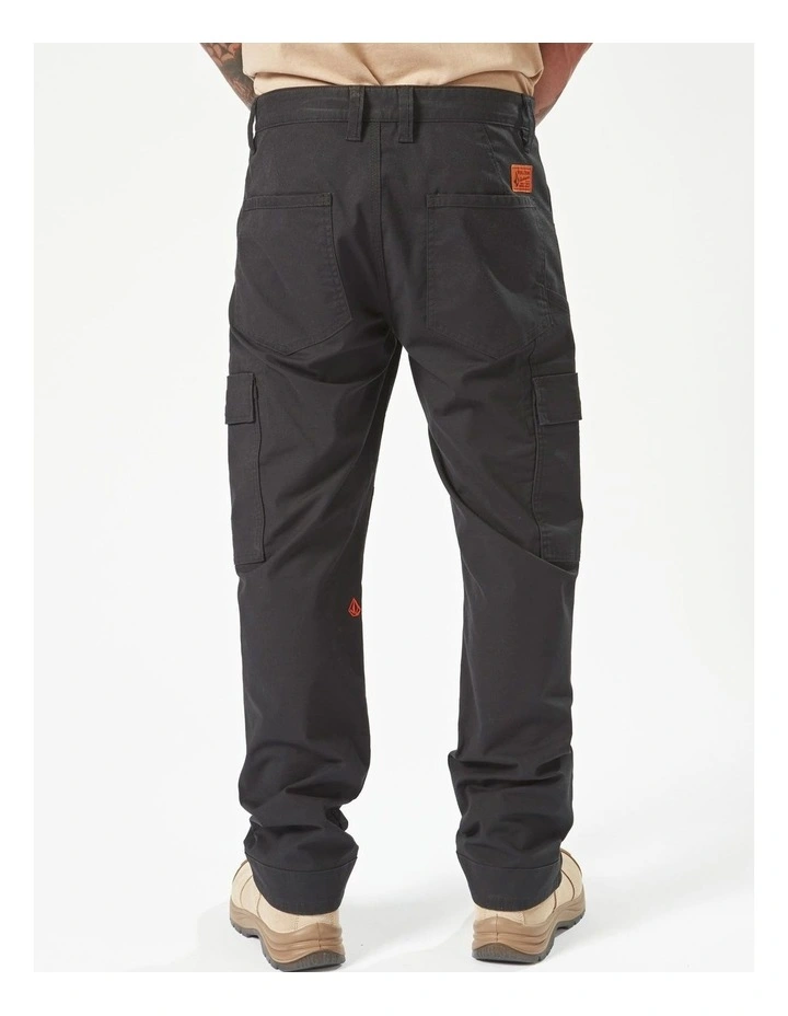 Meter Lightweight Work Pants in Black image 2