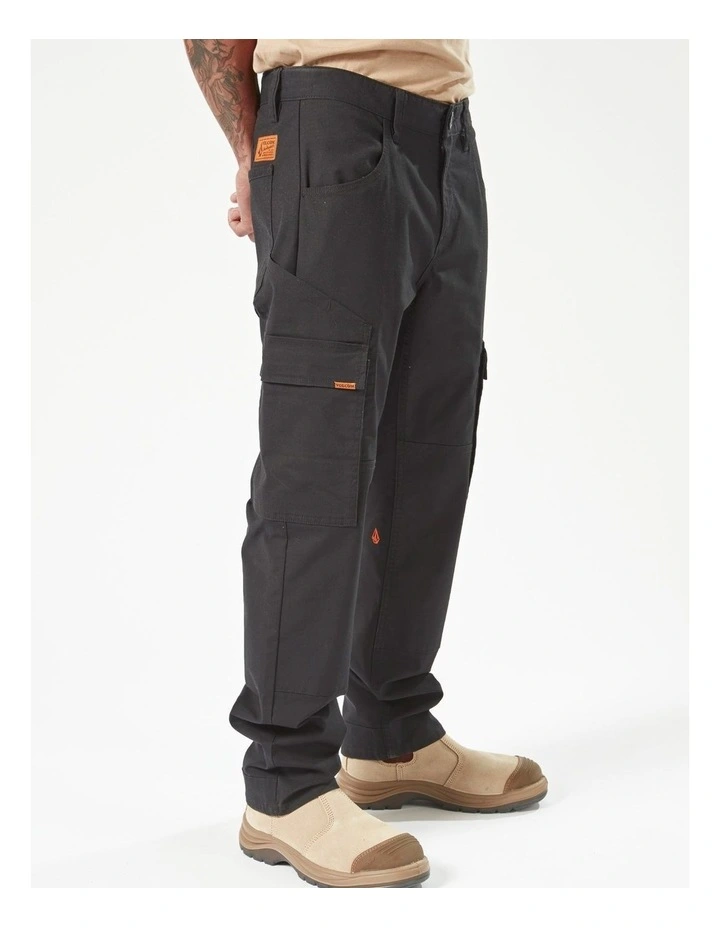 Meter Lightweight Work Pants in Black image 3
