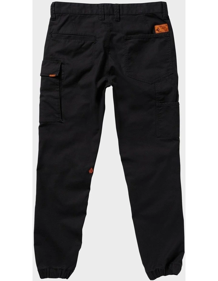 Caliper II Cuff Work Pants in Black image 2