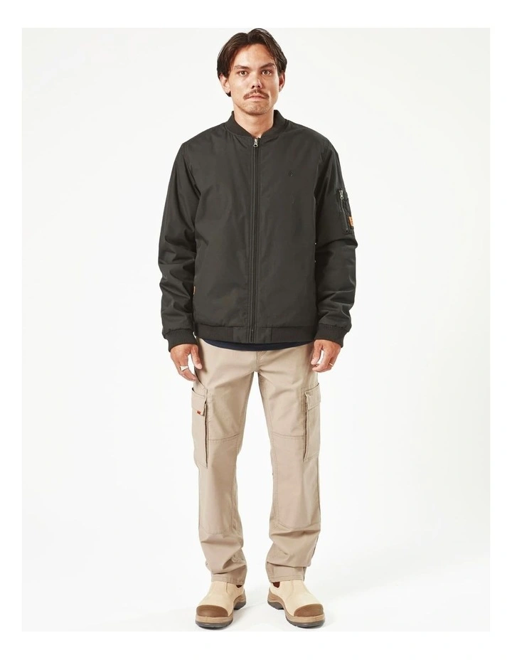 Workwear Jacket in Black image 4