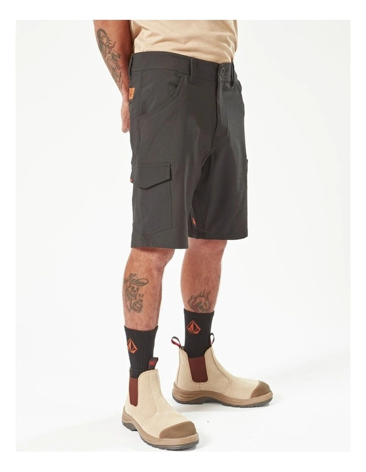 Slab Hybrid Shorts 20 Inch in Black image 3