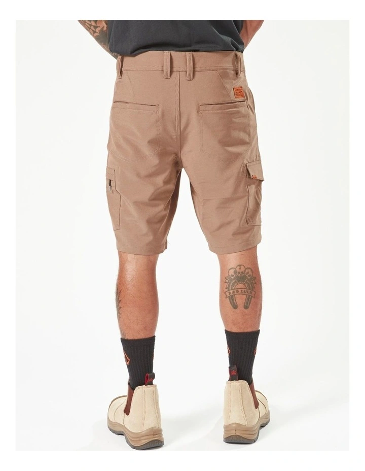 Slab Hybrid Shorts 20 Inch in Beige image 2