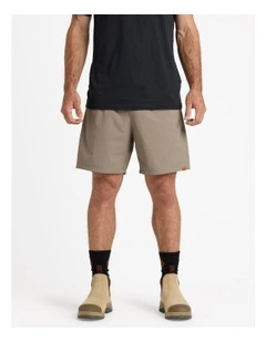 Rack II Work Hybrid Shorts 17 Inch in Black