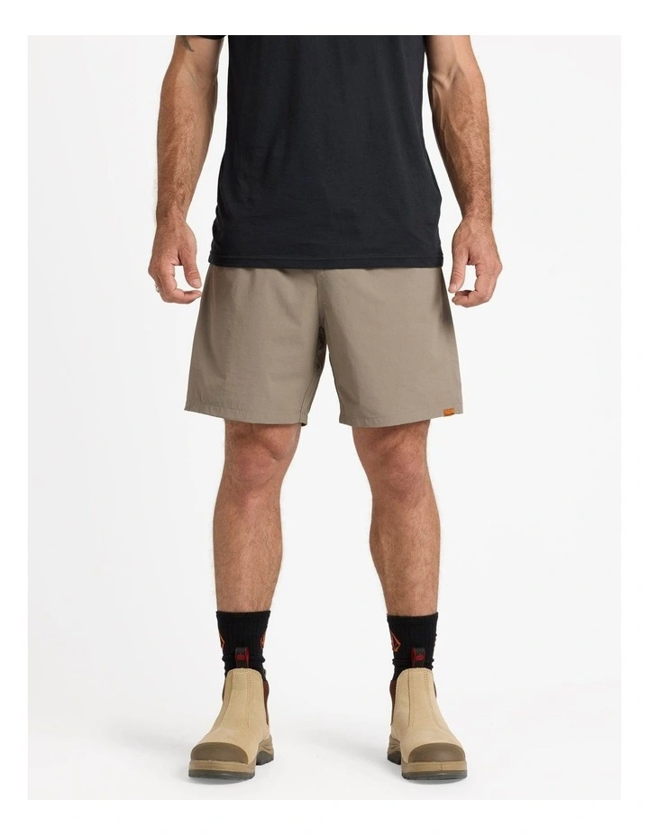 Rack II Work Hybrid Shorts 17 Inch in Black image 1