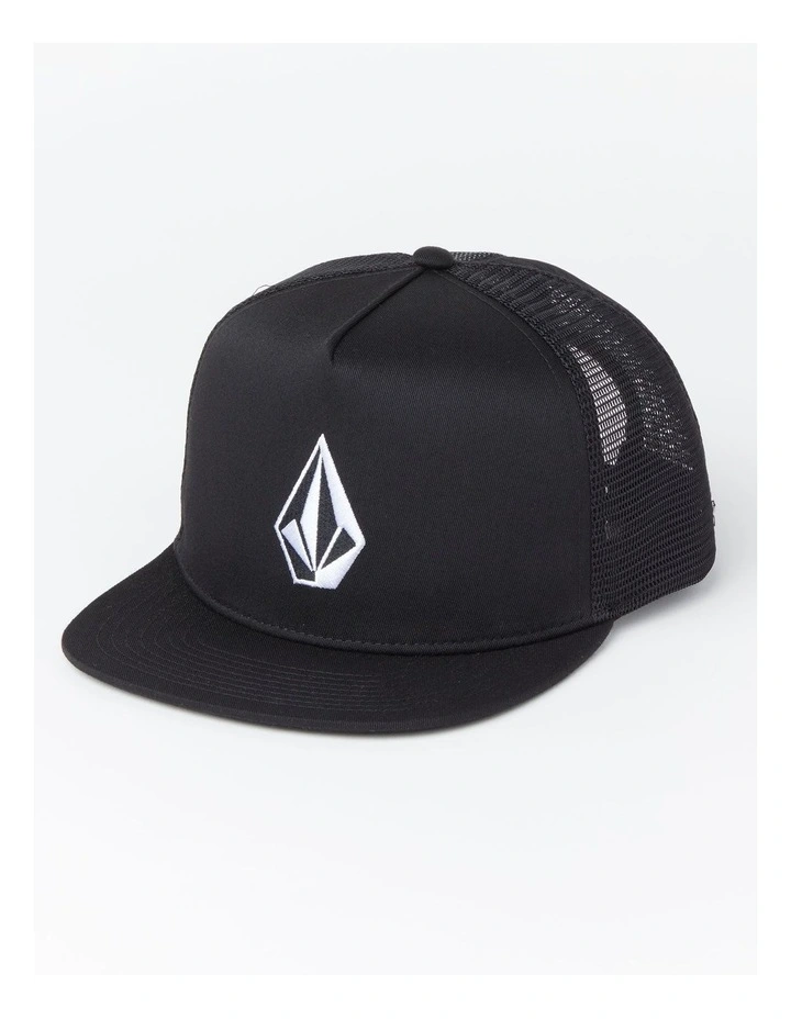 V Full Stone Trucker in Black image 1