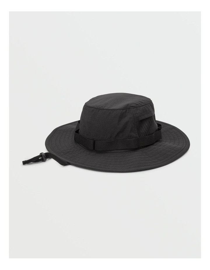 Workwear Boonie Hat in Black image 2
