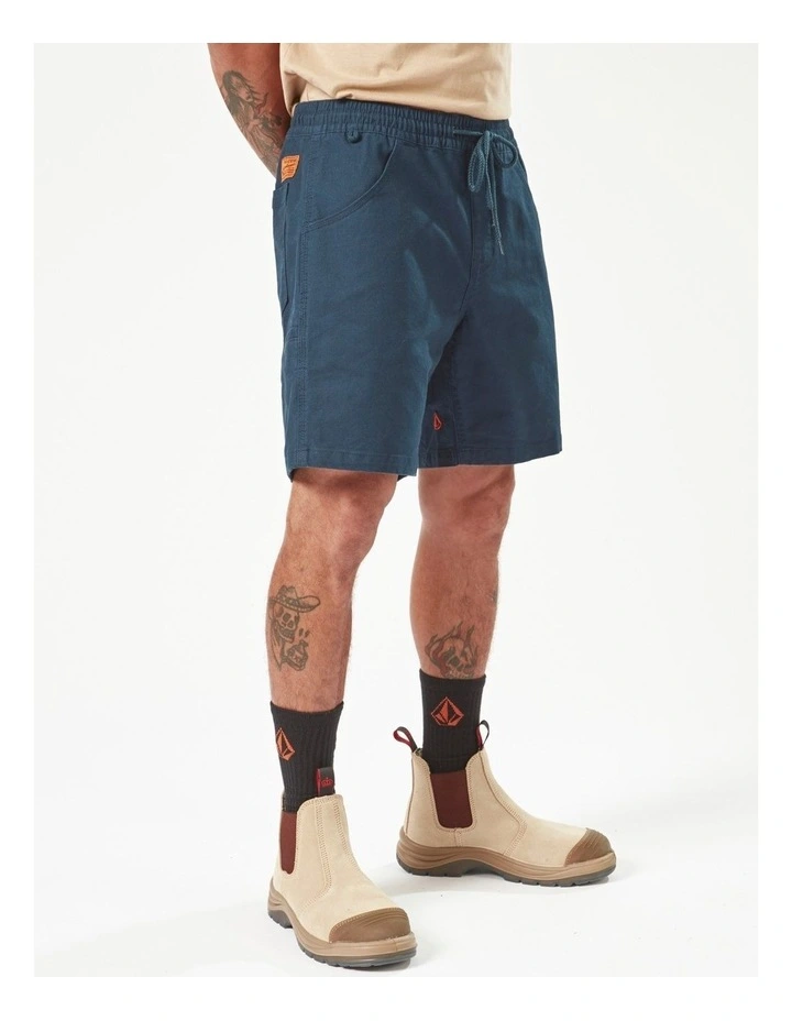 Workwear Caliper 17 Inch Shorts in Blue image 3