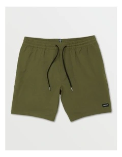 Stones Hybrid Elastic Waist 18 Inch Shorts