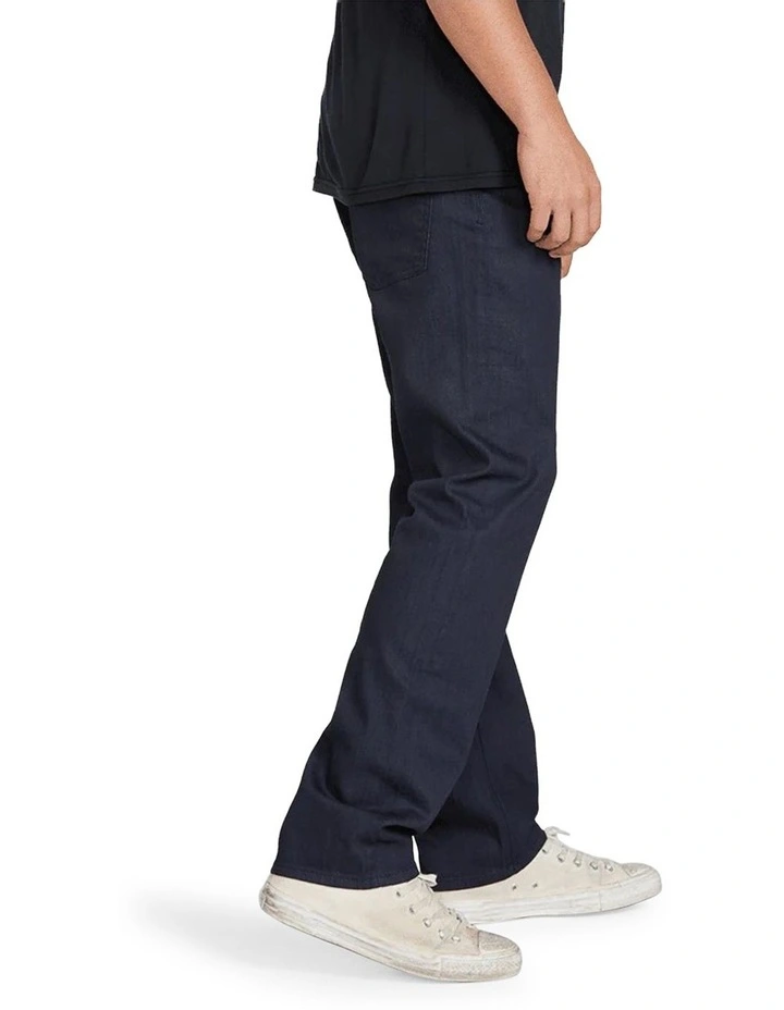 Solver Denim Jeans in Indigo Wash image 3