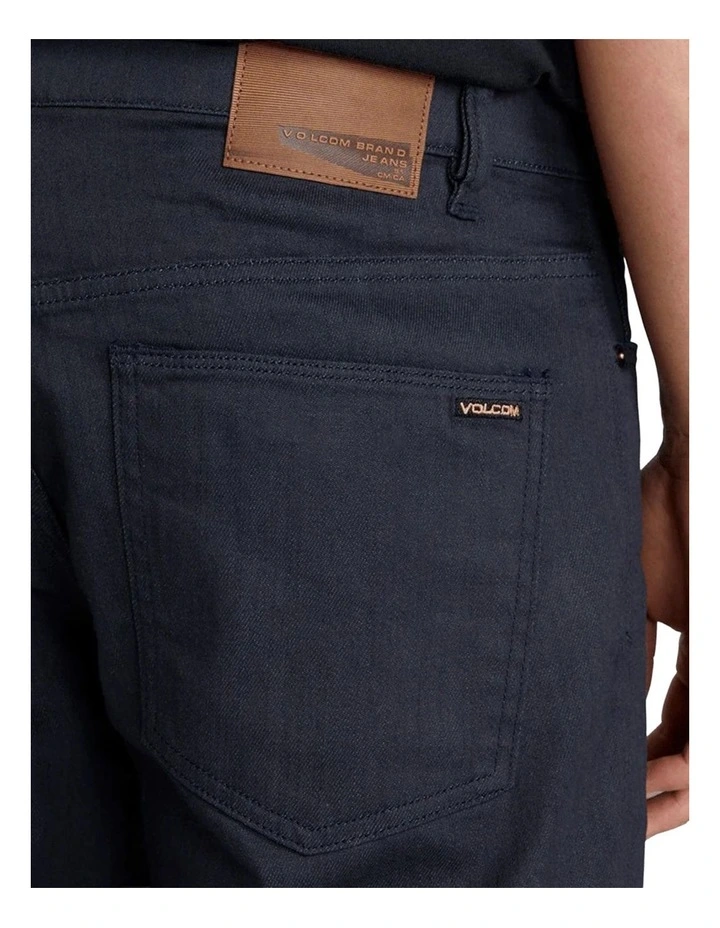 Solver Denim Jeans in Indigo Wash image 4