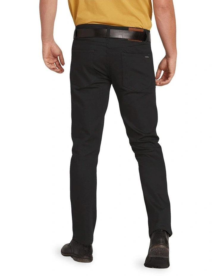 Vorta Denim Pants in Black On Black image 2