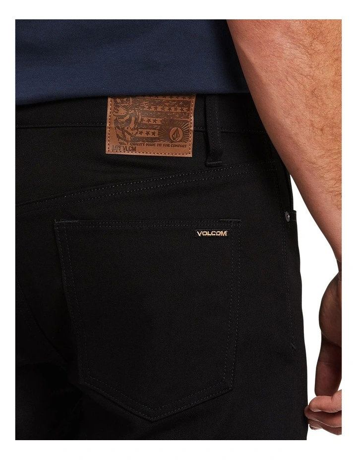 Vorta Denim Pants in Black On Black image 3