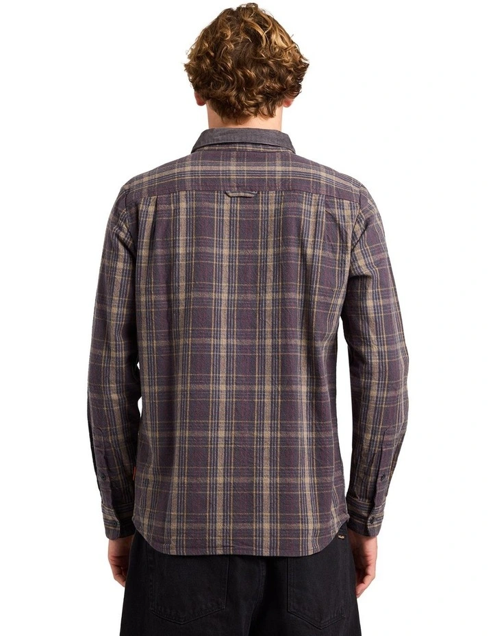 Stonevise Plaid Long Sleeve Shirt Asphalt Black image 2
