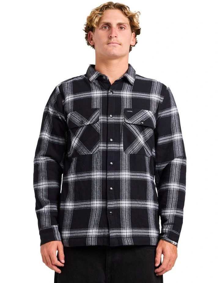 Wilderstone Long Sleeve Shirt in Black image 1
