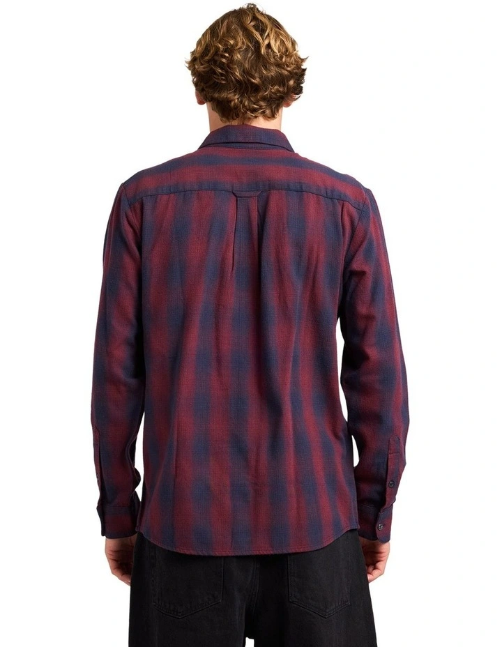 Shadowstone Flannel Long Sleeve Shirt Blue image 2