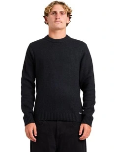 Edmonder II Crew Neck Knit in Black