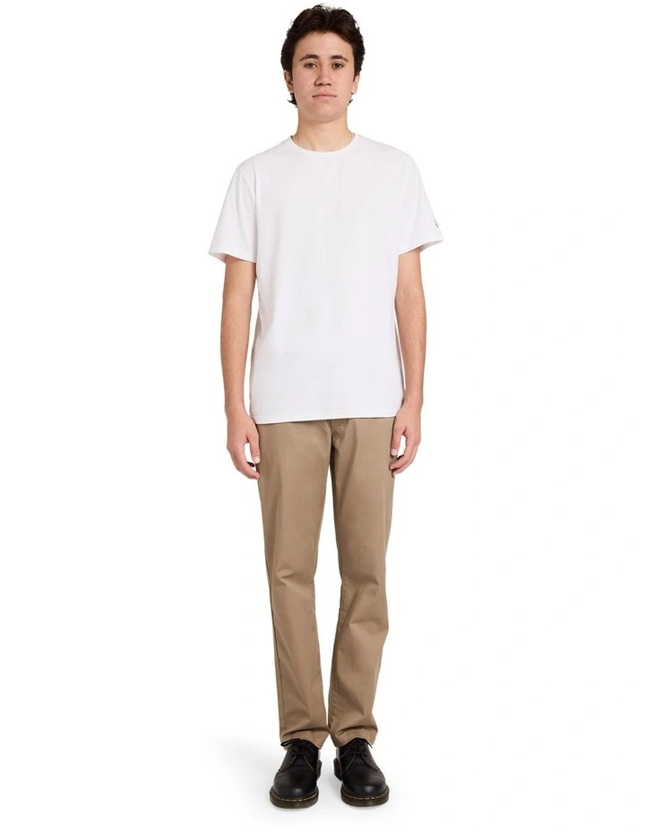 Frickin Modern Stretch Chinos in Khaki image 5