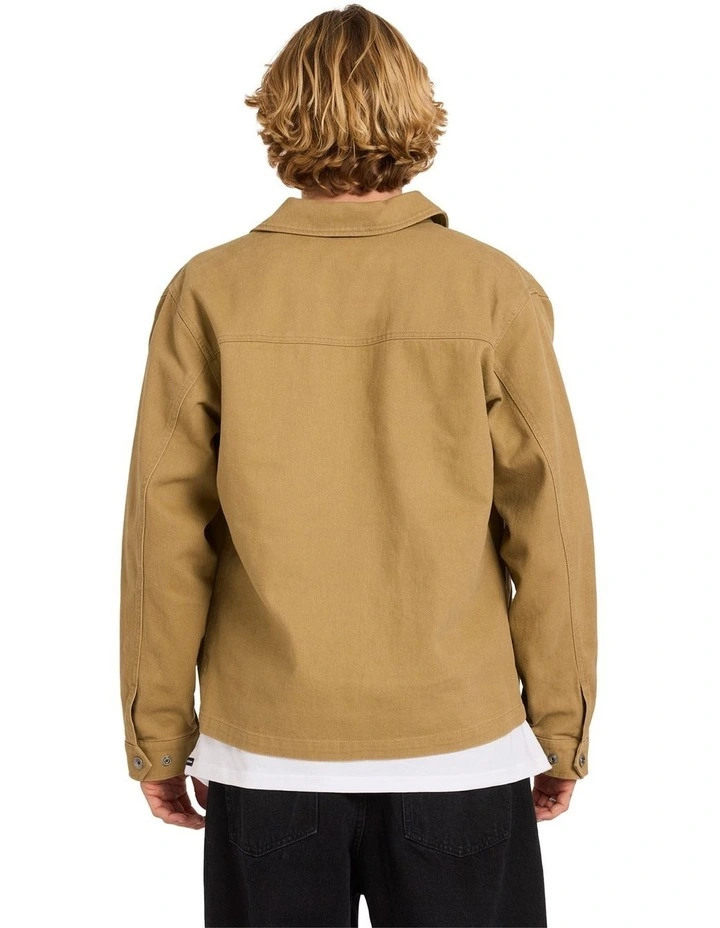 Lost Control Coach Jacket Dark Khaki image 2