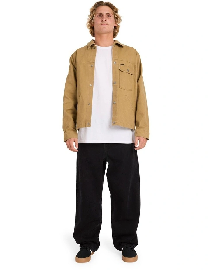 Lost Control Coach Jacket Dark Khaki image 5
