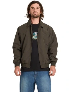 Likurtis Casual Jacket in Rinsed Black