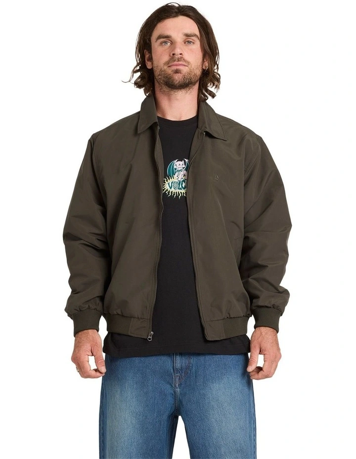 Likurtis Casual Jacket in Rinsed Black image 1