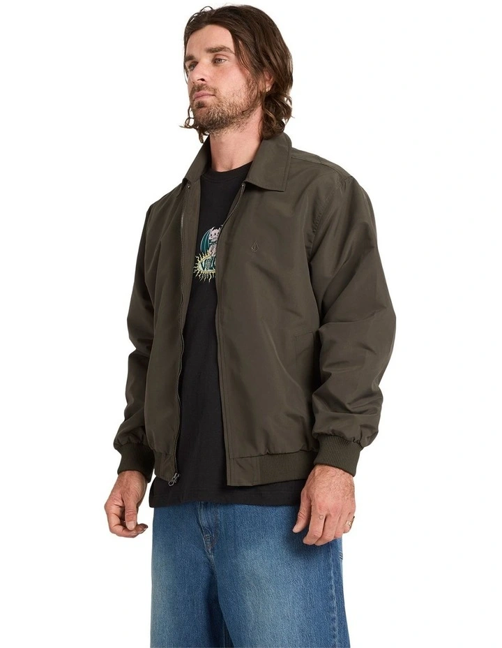 Likurtis Casual Jacket in Rinsed Black image 3