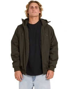 Hernan 10K Waterproof Jacket in Rinsed Black
