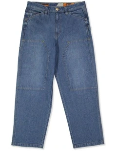 Work Carpenter Pants in Park Blue