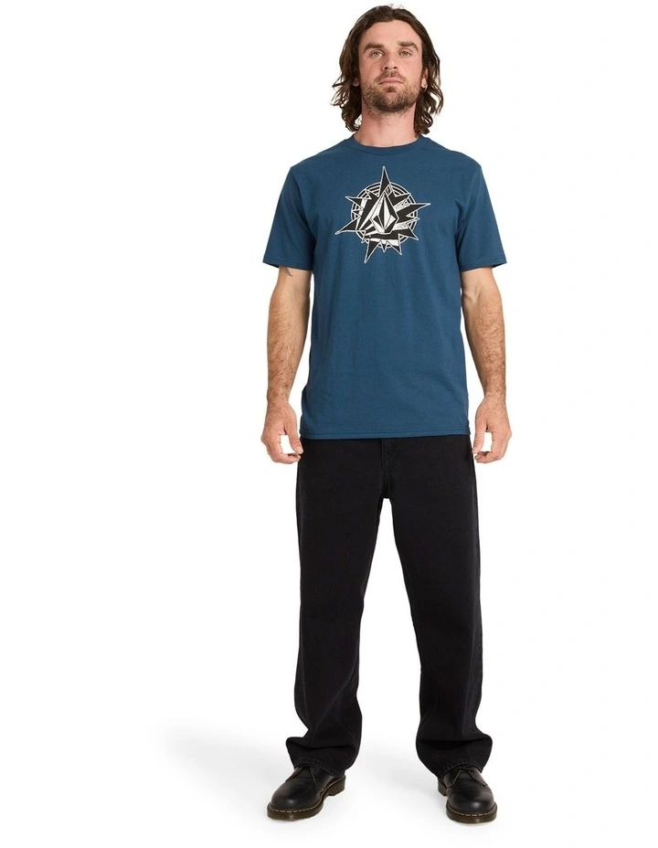 Yoink T-shirt in Dust Bowl Indigo image 5