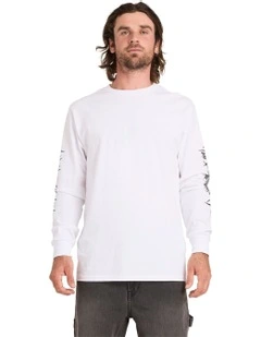 Die By The Stone Long Sleeve T-Shirt White