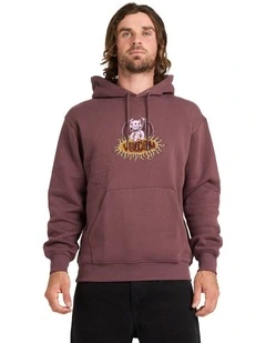 Noder Pullover Hoodie in Pistol Punch