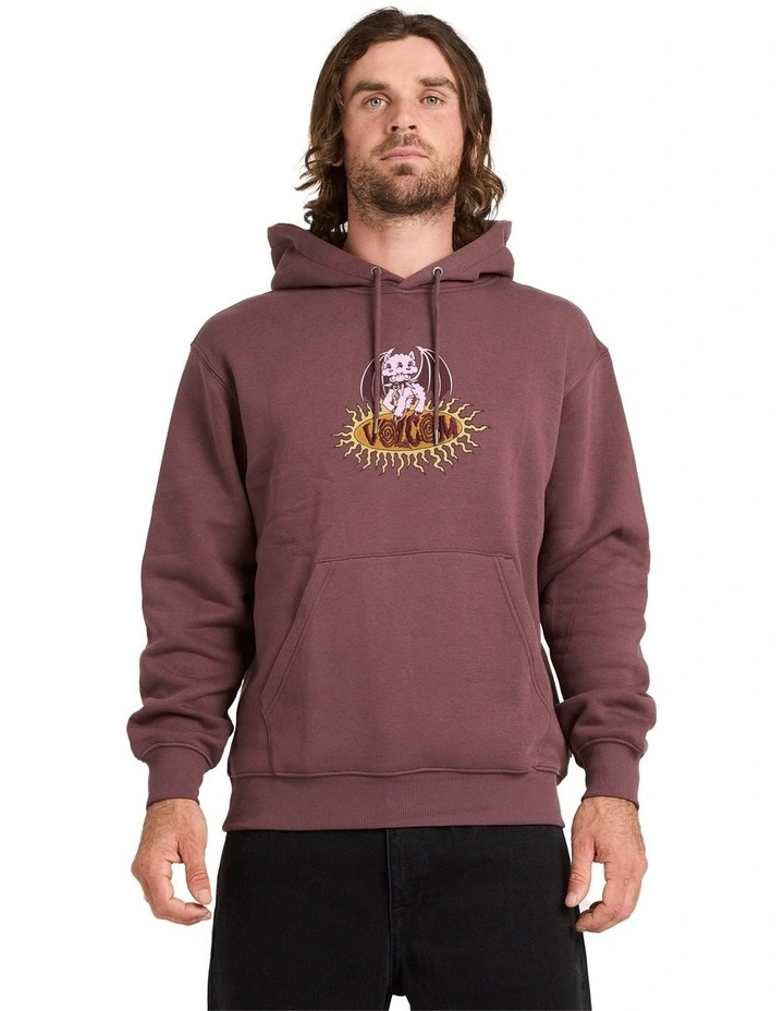 Noder Pullover Hoodie in Pistol Punch image 1